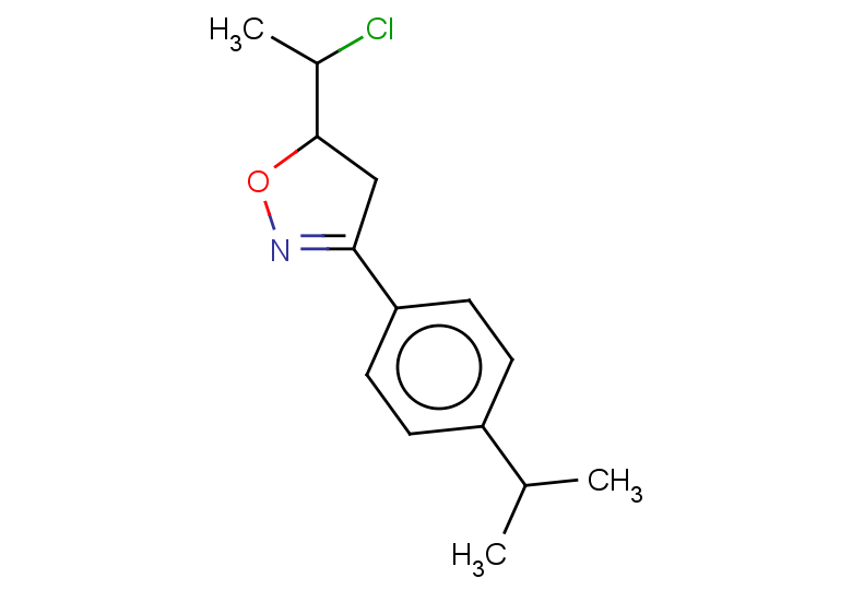 5-(1-chloroethyl)-3-[4-(propan-2-yl)phenyl]-4,5-dihydro-1,2-oxazole
