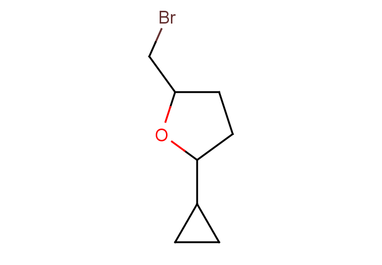 2-(bromomethyl)-5-cyclopropyloxolane, Mixture of diastereomers