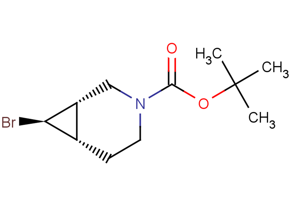 rac-tert-butyl (1R,6R,7S)-7-bromo-3-azabicyclo[4.1.0]heptane-3-carboxylate