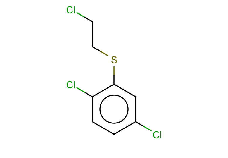 1,4-dichloro-2-[(2-chloroethyl)sulfanyl]benzene