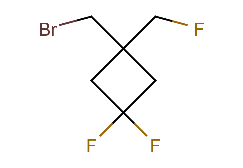 1-(bromomethyl)-3,3-difluoro-1-(fluoromethyl)cyclobutane