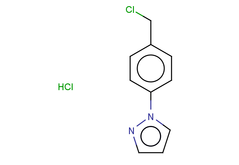 1-[4-(chloromethyl)phenyl]-1H-pyrazole hydrochloride