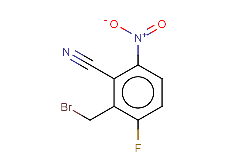 2-(bromomethyl)-3-fluoro-6-nitrobenzonitrile