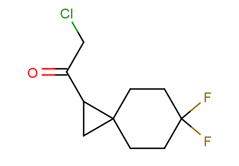 2-chloro-1-{6,6-difluorospiro[2.5]octan-1-yl}ethan-1-one
