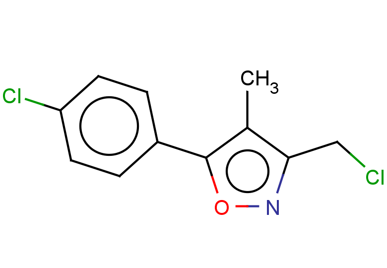 3-(chloromethyl)-5-(4-chlorophenyl)-4-methyl-1,2-oxazole