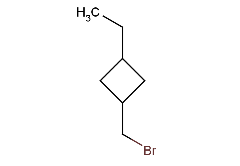 1-(bromomethyl)-3-ethylcyclobutane, Mixture of diastereomers