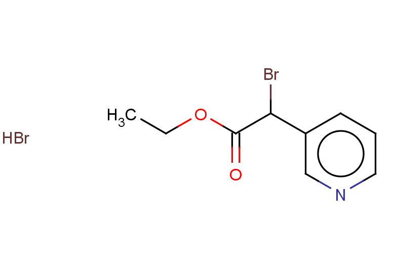 ethyl 2-bromo-2-(pyridin-3-yl)acetate hydrobromide