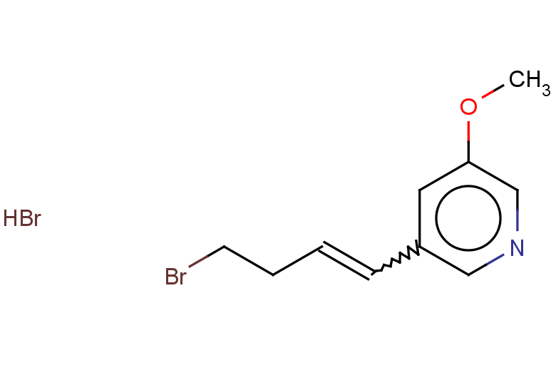 3-(4-bromobut-1-en-1-yl)-5-methoxypyridine hydrobromide