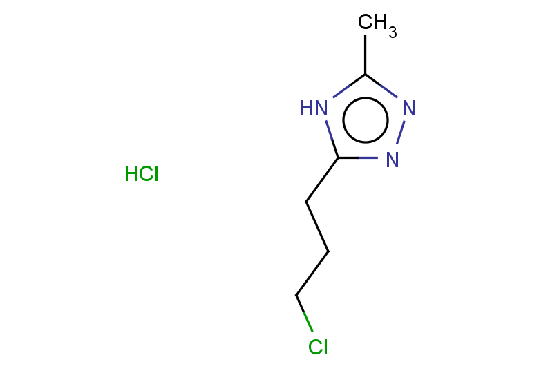 3-(3-chloropropyl)-5-methyl-4H-1,2,4-triazole hydrochloride