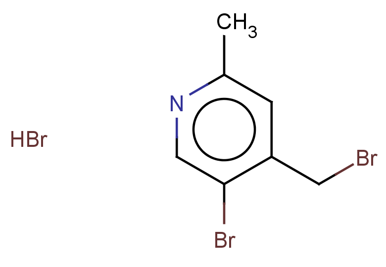 5-bromo-4-(bromomethyl)-2-methylpyridine hydrobromide