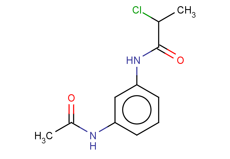 2-chloro-N-(3-acetamidophenyl)propanamide