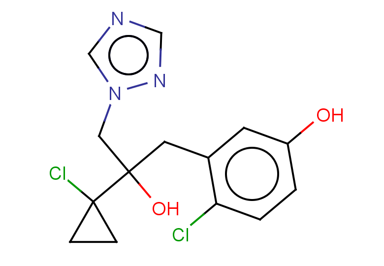 4-chloro-3-[2-(1-chlorocyclopropyl)-2-hydroxy-3-(1H-1,2,4-triazol-1-yl)propyl]phenol