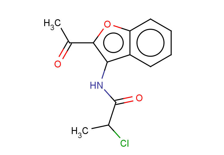 N-(2-acetyl-1-benzofuran-3-yl)-2-chloropropanamide