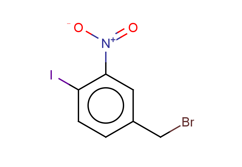 4-(bromomethyl)-1-iodo-2-nitrobenzene