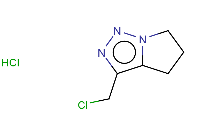 3-(chloromethyl)-4H,5H,6H-pyrrolo[1,2-c][1,2,3]triazole hydrochloride
