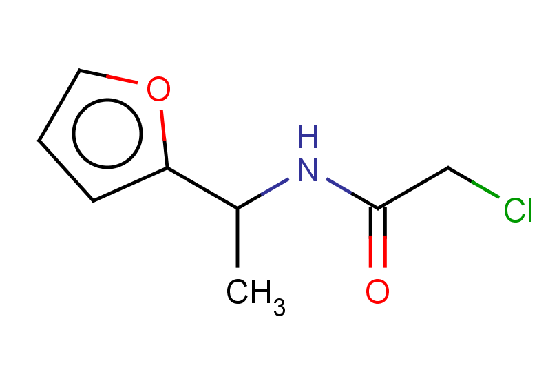 2-chloro-N-[1-(furan-2-yl)ethyl]acetamide