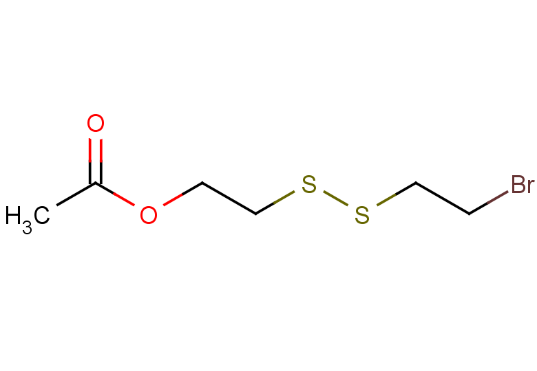 2-[(2-bromoethyl)disulfanyl]ethyl acetate