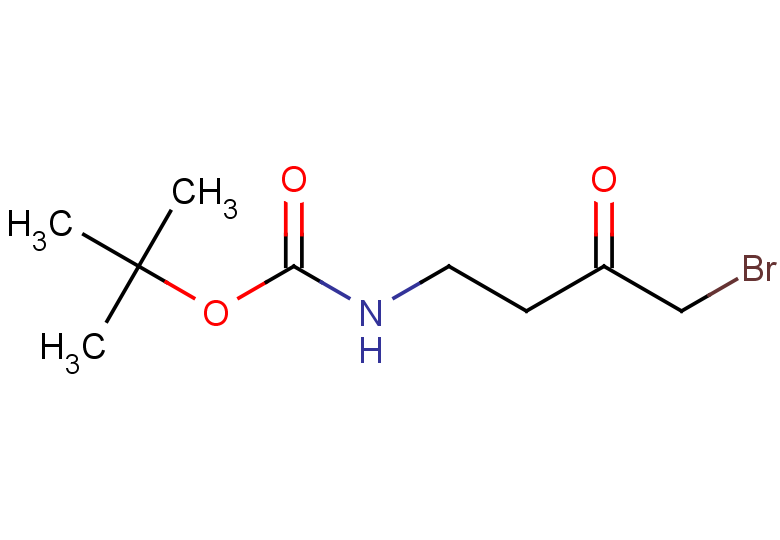 tert-butyl N-(4-bromo-3-oxobutyl)carbamate