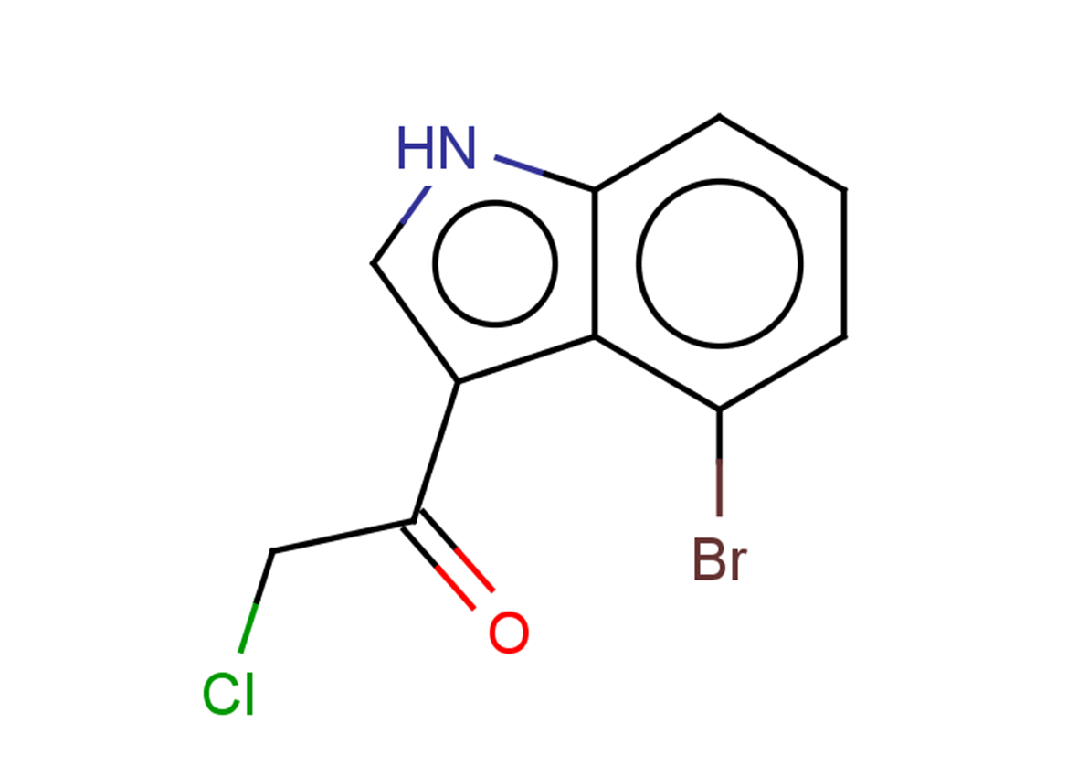 1-(4-bromo-1H-indol-3-yl)-2-chloroethan-1-one