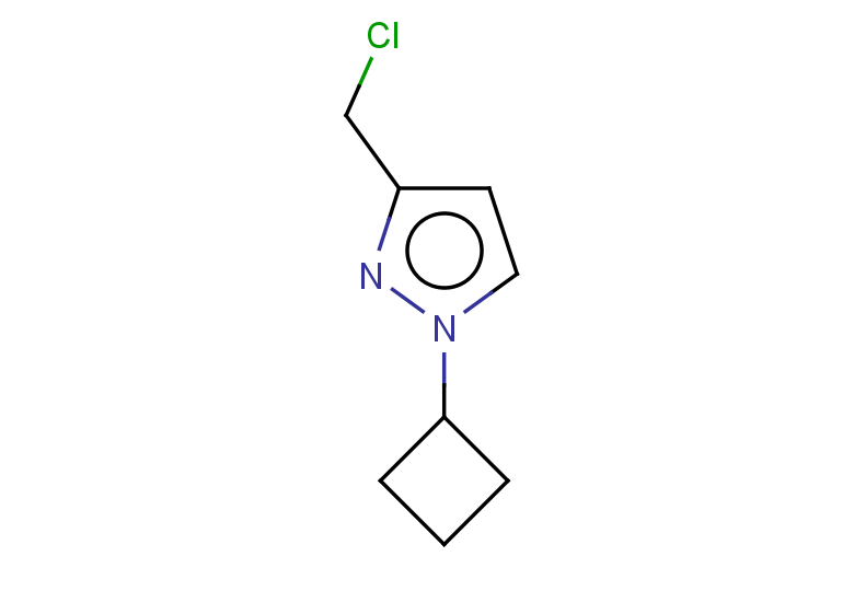 3-(chloromethyl)-1-cyclobutyl-1H-pyrazole