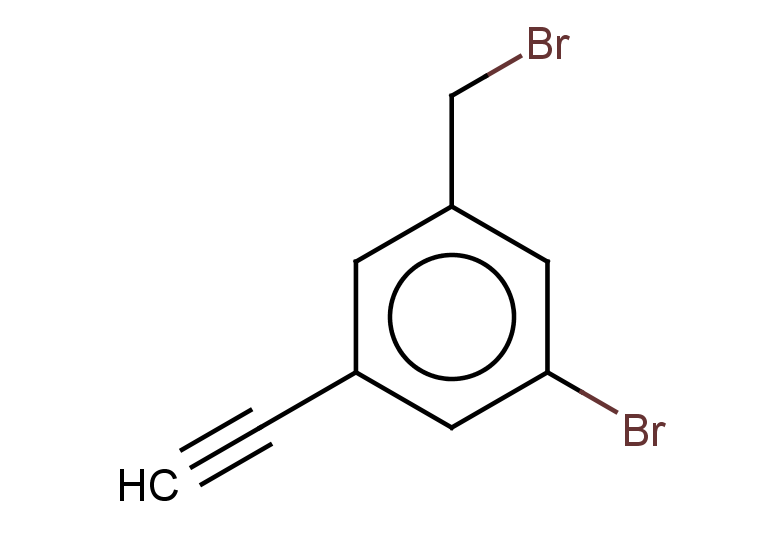 1-bromo-3-(bromomethyl)-5-ethynylbenzene