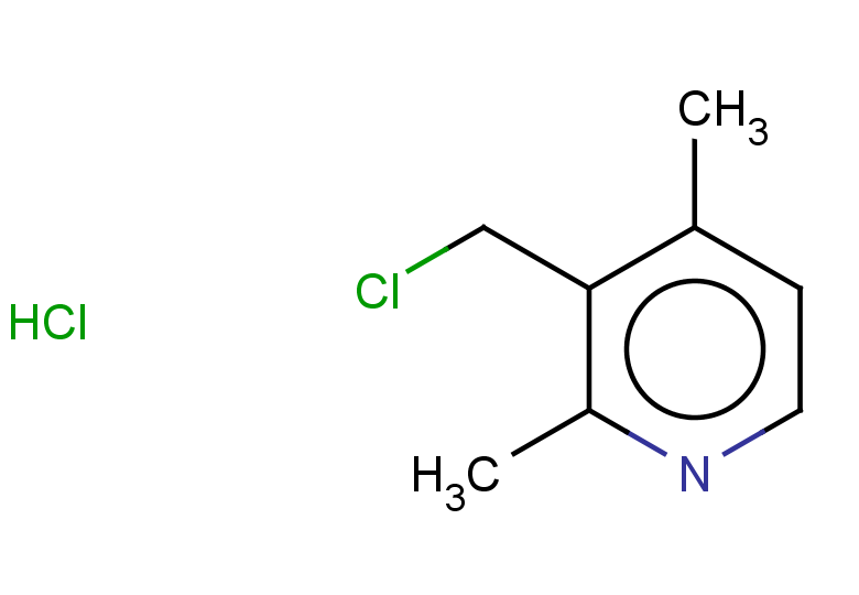 3-(chloromethyl)-2,4-dimethylpyridine hydrochloride