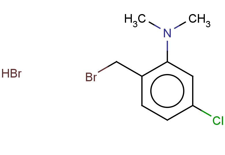 2-(bromomethyl)-5-chloro-N,N-dimethylaniline hydrobromide