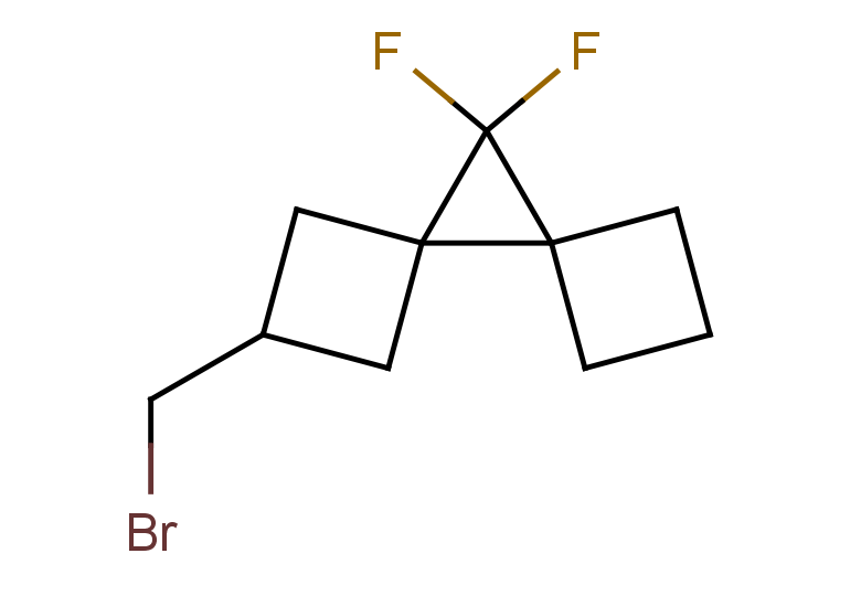 2-(bromomethyl)-9,9-difluorodispiro[3.0.3^{5}.1^{4}]nonane, Mixture of diastereomers