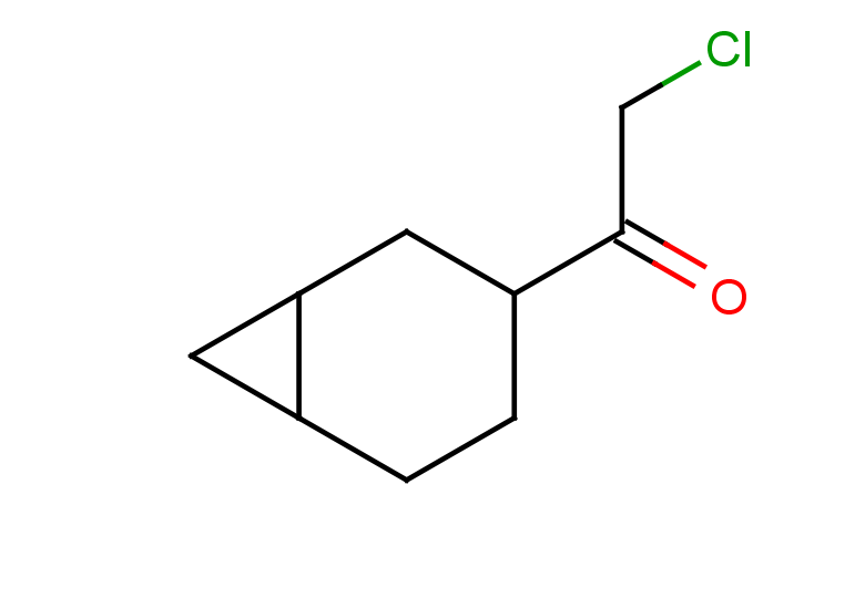 1-{bicyclo[4.1.0]heptan-3-yl}-2-chloroethan-1-one, Mixture of diastereomers