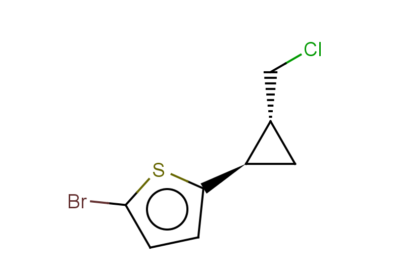 rac-2-bromo-5-[(1R,2R)-2-(chloromethyl)cyclopropyl]thiophene, trans