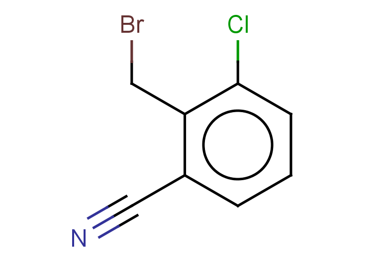 2-(bromomethyl)-3-chlorobenzonitrile