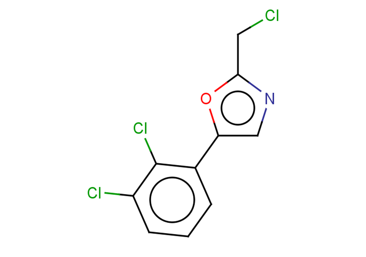 2-(chloromethyl)-5-(2,3-dichlorophenyl)-1,3-oxazole