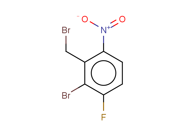 2-bromo-3-(bromomethyl)-1-fluoro-4-nitrobenzene