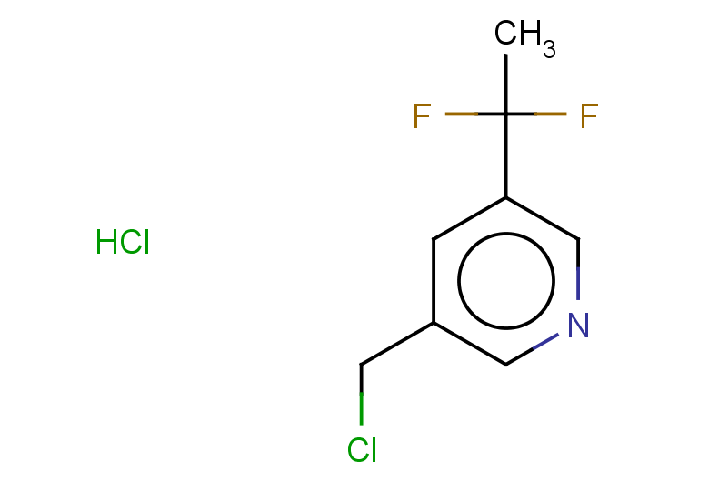 3-(chloromethyl)-5-(1,1-difluoroethyl)pyridine hydrochloride