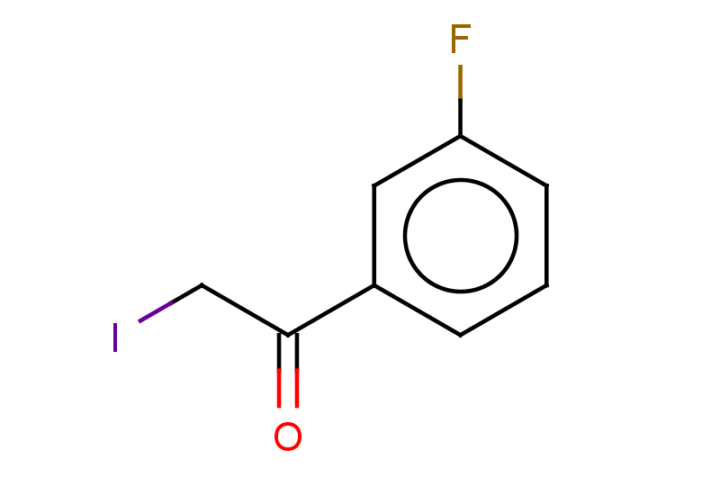 1-(3-fluorophenyl)-2-iodoethan-1-one