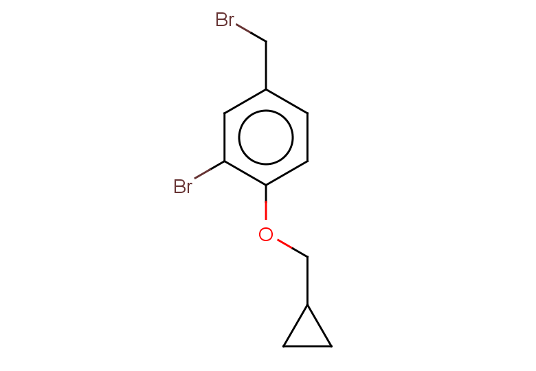 2-bromo-4-(bromomethyl)-1-(cyclopropylmethoxy)benzene