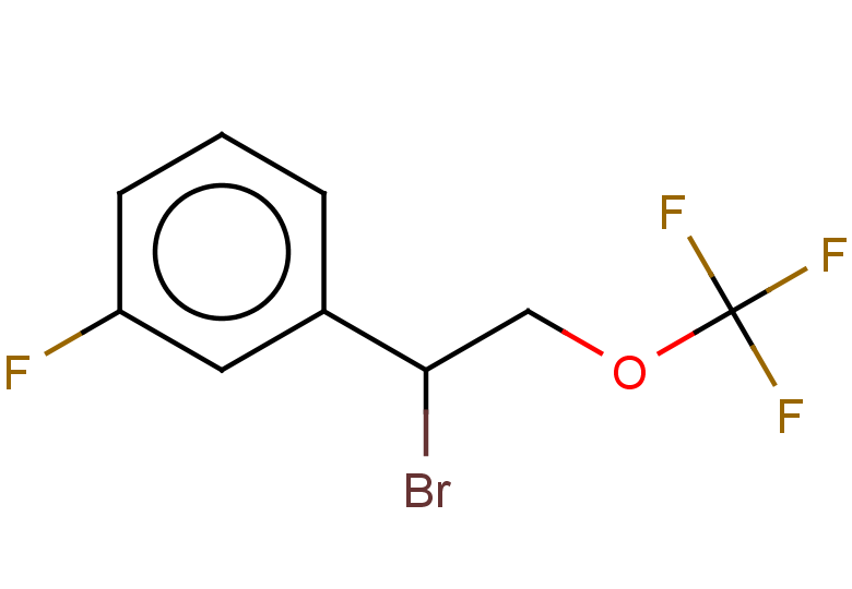 1-[1-bromo-2-(trifluoromethoxy)ethyl]-3-fluorobenzene