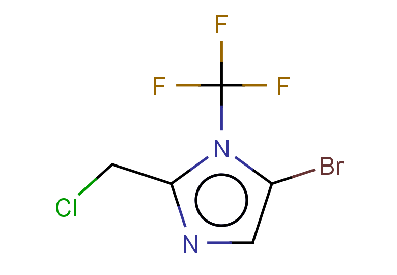 5-bromo-2-(chloromethyl)-1-(trifluoromethyl)-1H-imidazole