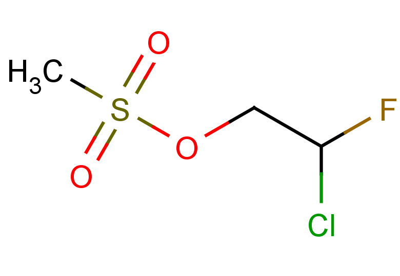 2-chloro-2-fluoroethyl methanesulfonate