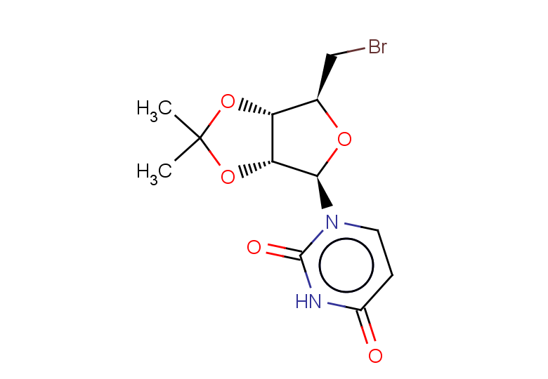 1-[(3aR,4R,6S,6aS)-6-(bromomethyl)-2,2-dimethyl-tetrahydro-2H-furo[3,4-d][1,3]dioxol-4-yl]-1,2,3,4-tetrahydropyrimidine-2,4-dione