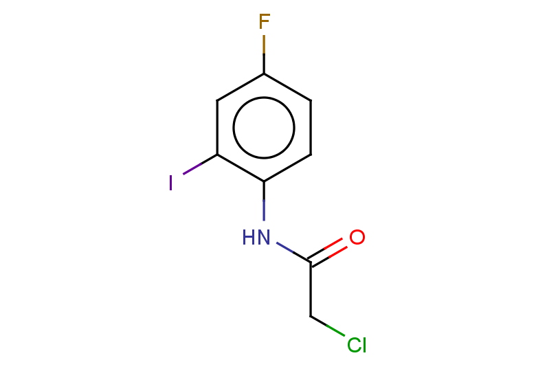 2-chloro-N-(4-fluoro-2-iodophenyl)acetamide