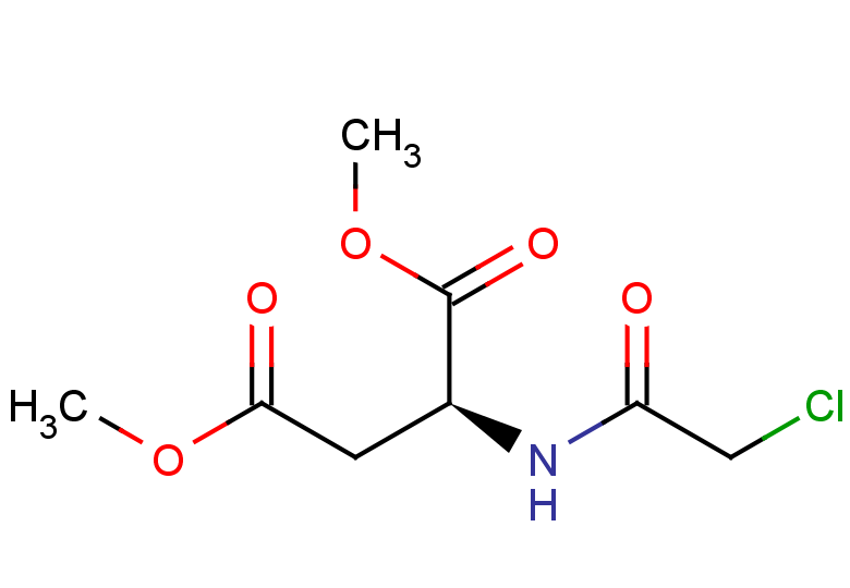 1,4-dimethyl (2S)-2-(2-chloroacetamido)butanedioate