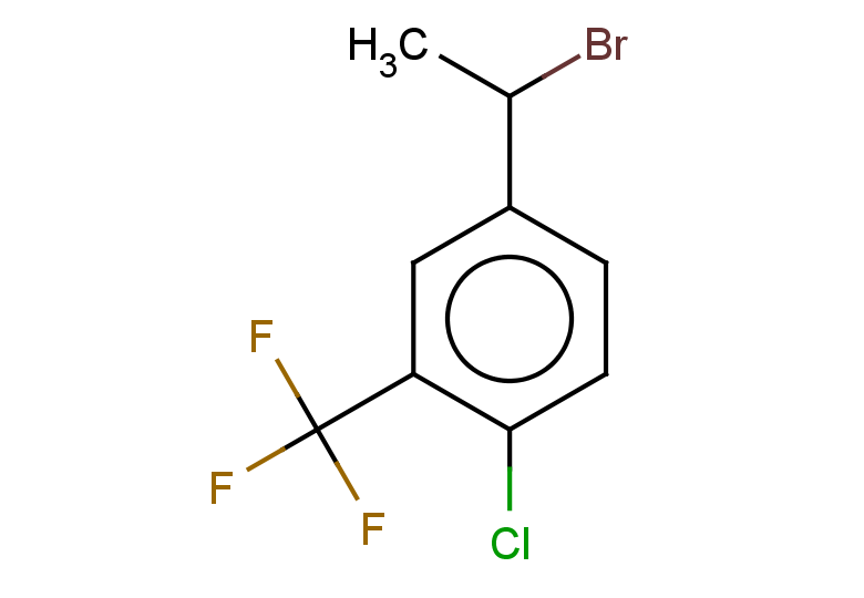 4-(1-bromoethyl)-1-chloro-2-(trifluoromethyl)benzene