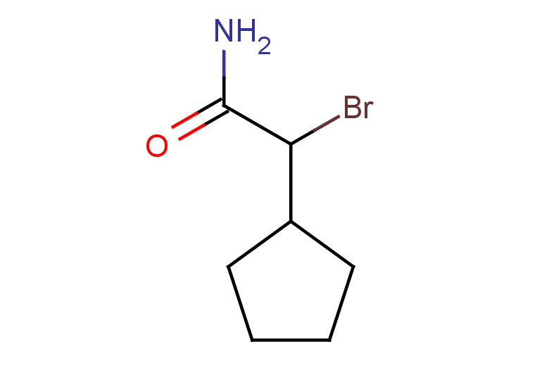 2-bromo-2-cyclopentylacetamide