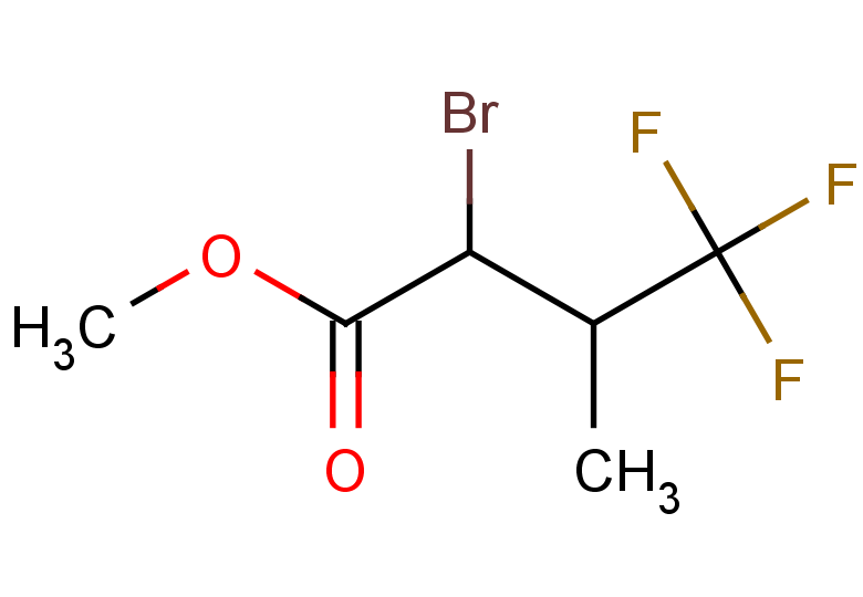 methyl 2-bromo-4,4,4-trifluoro-3-methylbutanoate