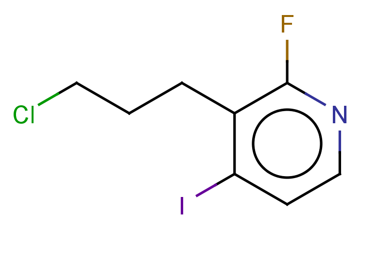 3-(3-chloropropyl)-2-fluoro-4-iodopyridine