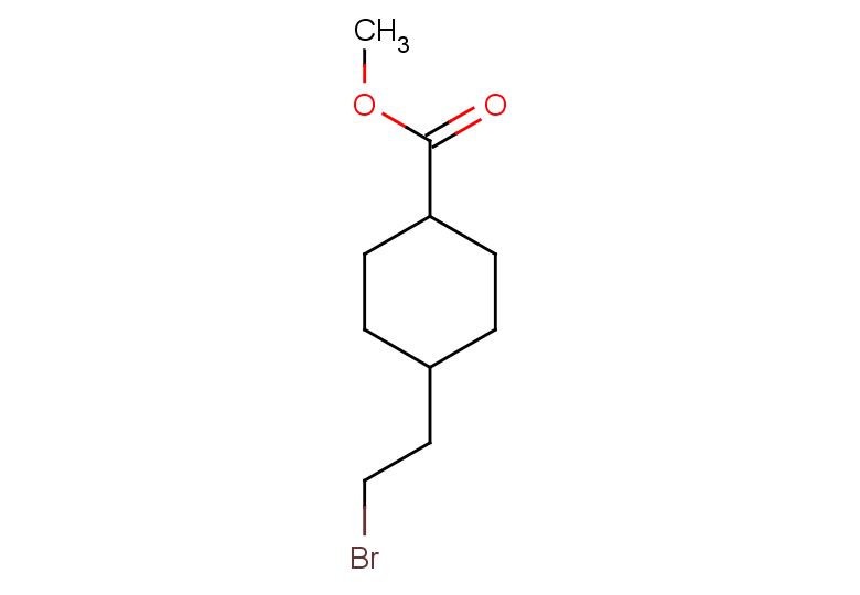 methyl 4-(2-bromoethyl)cyclohexane-1-carboxylate, Mixture of diastereomers