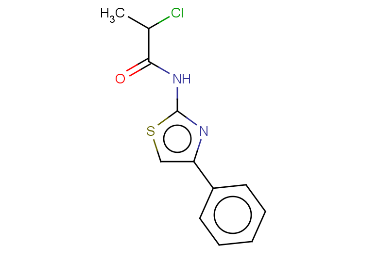 2-chloro-N-(4-phenyl-1,3-thiazol-2-yl)propanamide
