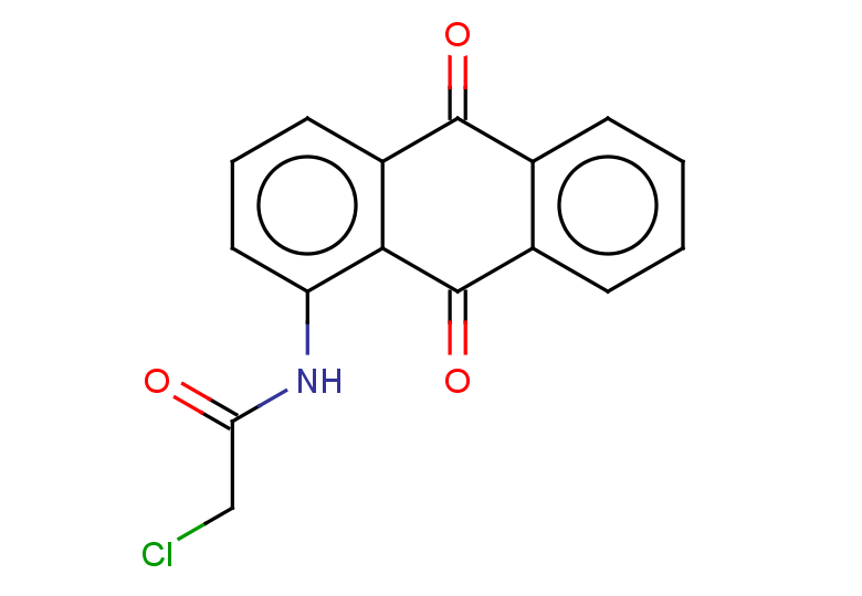 2-chloro-N-(9,10-dioxo-9,10-dihydroanthracen-1-yl)acetamide