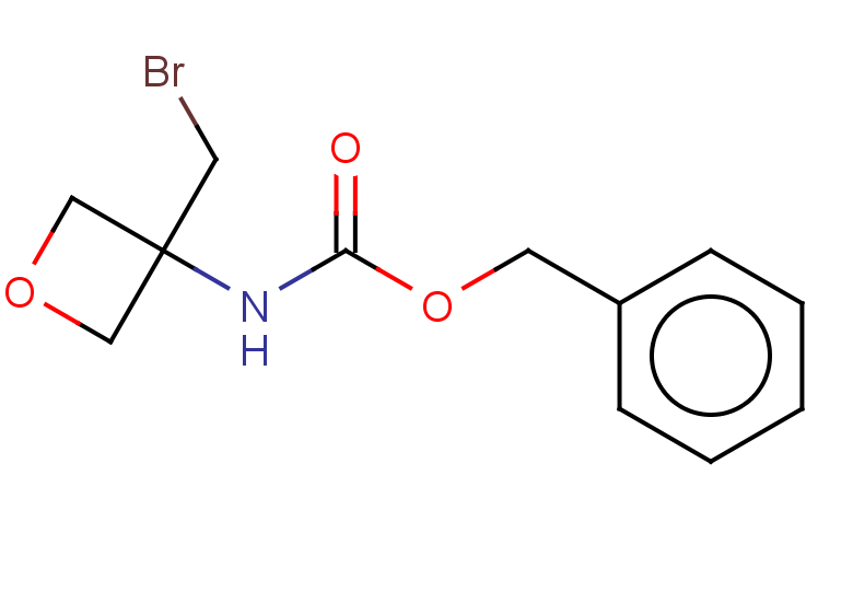 benzyl N-[3-(bromomethyl)oxetan-3-yl]carbamate